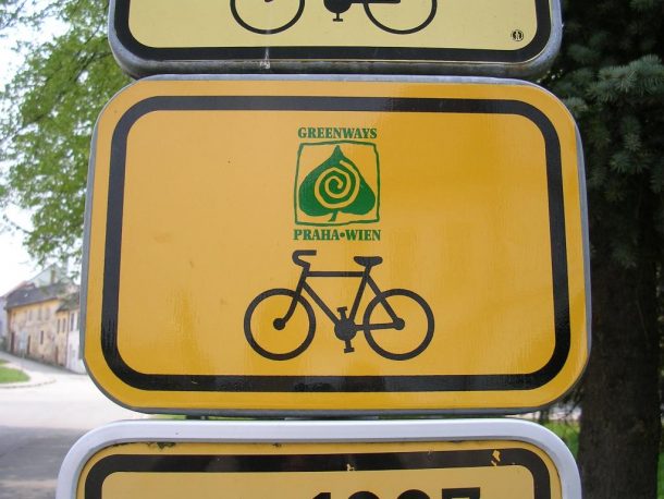Novinka & akce-Cyklostezky Evropy 5: Greenways Praha – Vídeň