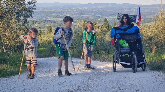 Via Francigena aneb s dětmi na pouť do Itálie
